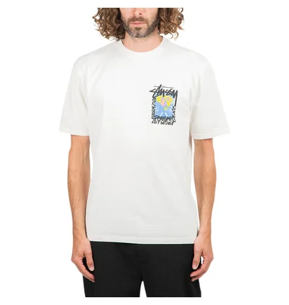 Stüssy Camellias Pig. Dyed T-Shirt (Weiß)