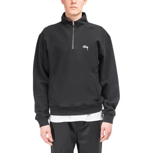 Stüssy Overdyed Mock Sweater (Schwarz)