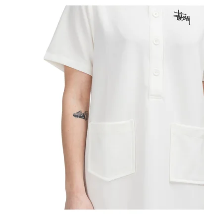 Stüssy WMNS Poly Knit Dress (Weiß)