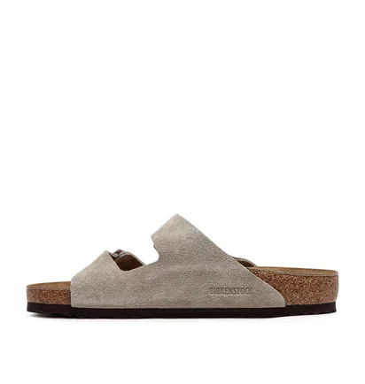 Birkenstock Arizona Suede Leather (Taupe)