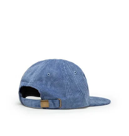 Brain Dead Mushroom Head Cord Six Panel Hat (Blau)
