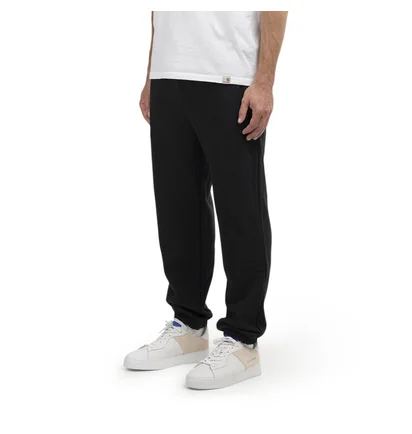 Han Kjobenhavn Sweatpants Black Logo (Schwarz)