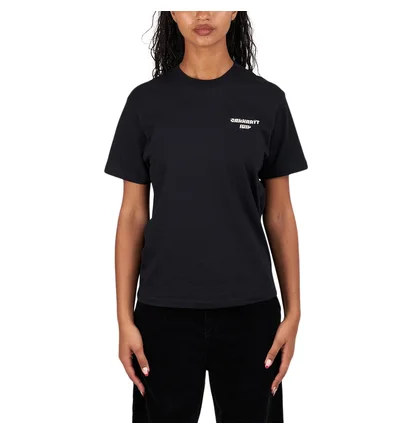 Carhartt WIP W' S/S Wiptopia T-Shirt (Schwarz)