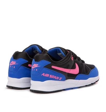 Nike Air Span II (Schwarz / Pink / Blau)