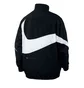 Nike NSW Swoosh Woven Halfzip Jacket (Schwarz / Weiß)