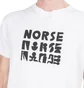 Norse Projects x Geoff McFetridge Niels Logo T-Shirt (Weiß)