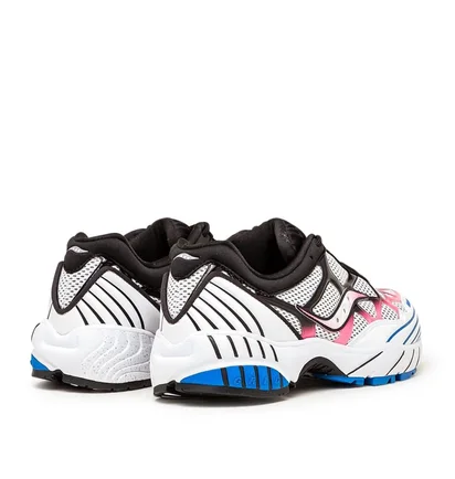 Saucony Grid Web (Weiß / Schwarz / Pink / Blau)