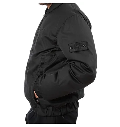 Stone Island Shadow Project Bomber Jacket (Schwarz)