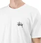 Stüssy Basic Tee (Weiß)