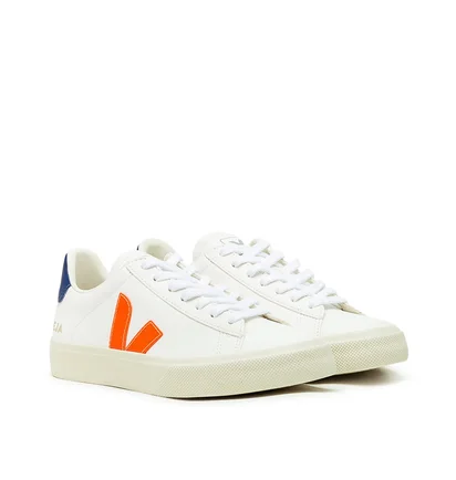 Veja WMNS Campo Chromefree (Weiß / Orange / Navy)