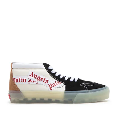 Vans Vault x Palm Angels Sk8-Mid VLT LX (Beige / Schwarz)