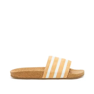 adidas Adilette W Cork (Orange / Weiß)