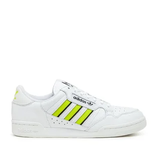 adidas Continental 80 Stripes (Weiß / Gelb)