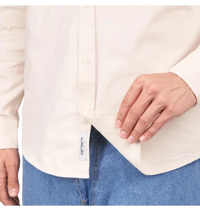 Carhartt WIP L/S C-Logo Shirt (Beige)