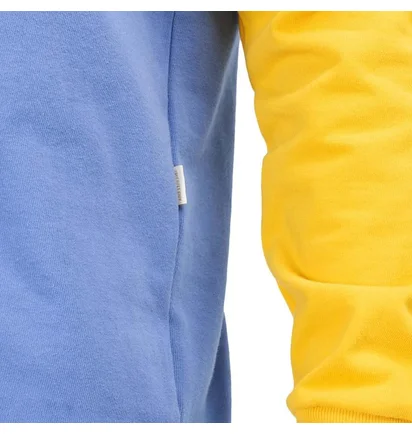 Aimé Leon Dore LS Color Blocked Tee (Blau)
