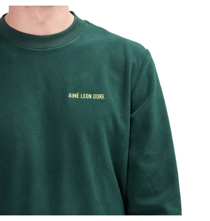 Aimé Leon Dore Fleece Longsleeve (Grün)
