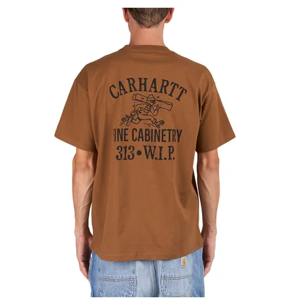 Carhartt WIP S/S Cabinetry T-Shirt (Braun)