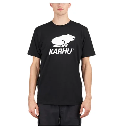 Karhu Basic Logo T-Shirt (Schwarz / Weiß)