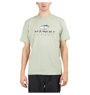 Karhu Team College T-Shirt (Grün / Blau / Multi)