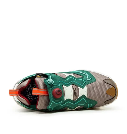 Reebok x Billionaire Boys Club Instapump Fury Boost (Grün / Grau / Weiß)