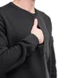 Stone Island Sweatshirt 'Ghost Piece' (Schwarz)