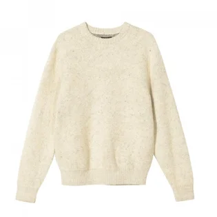 Stüssy 8 Ball Heavy Brushed Mohair Sweater (Cream)