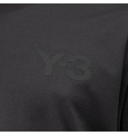 adidas Y-3 Classic Chest Logo T-Shirt (Schwarz)