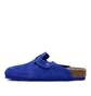 Birkenstock Boston Suede Leather Brights (Blau)