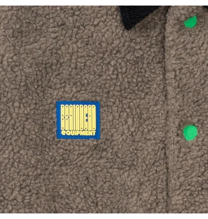 Brain Dead Sherpa Chore Coat (Braun / Schwarz)