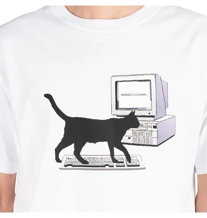 Dime Data Entry T-Shirt (Weiß)