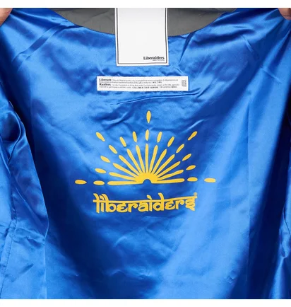 Liberaiders Logo Coach Jacket (Grau)