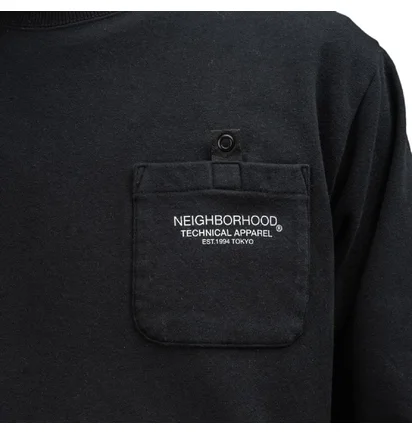 Neighborhood Light-P C-Crew LS Sweatshirt (Schwarz)