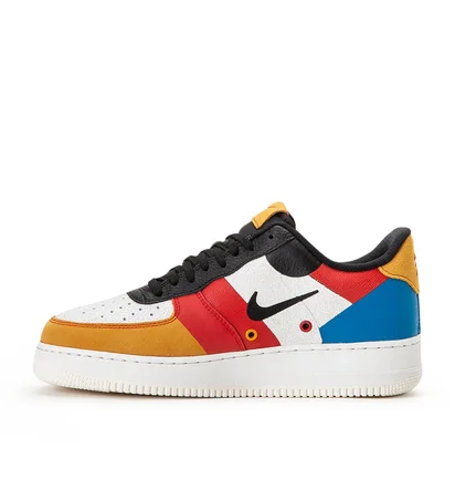 Nike Air Force 1 '07 Premium (Braun / Rot / Weiß)