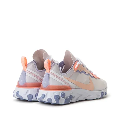 Nike WMNS React Element 55 (Weiß / Rosa)