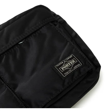 Porter by Yoshida Tanker Waist Bag (Schwarz)