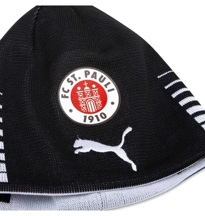 Puma x St. Pauli Reversible Beanie (Schwarz)