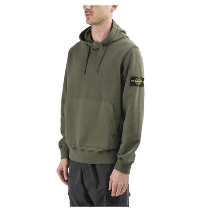 Stone Island Hoodie (Olive)