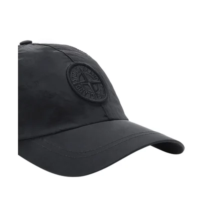 Stone Island Nylon Cap (Schwarz)