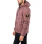 Stone Island Quilted Jacket (Dunkelrosa)
