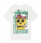 Stüssy Smokin' Skull Pig. Dyed Tee (Cream)
