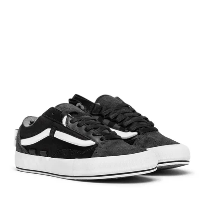 Vans Vault UA Old Skool Cap LX 'Regrind' (Schwarz / Weiß)