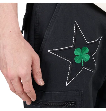 Converse x Patta Four-Leaf Clover Cargo Pant (Schwarz)