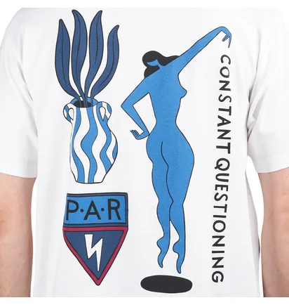 by Parra Questioning T-Shirt (Weiß)