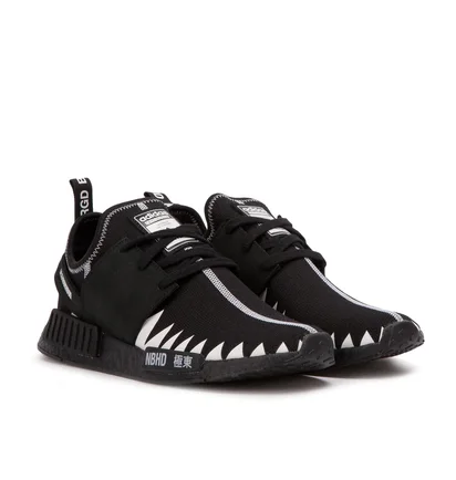 adidas x Neighborhood NBHD NMD_R1_PK (Schwarz / Weiß)