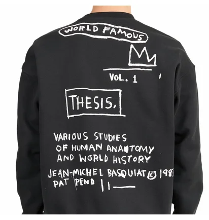 Converse x Basquiat Crewneck (Schwarz)
