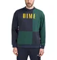 Dime Block Terry Crewneck (Navy / Grün)