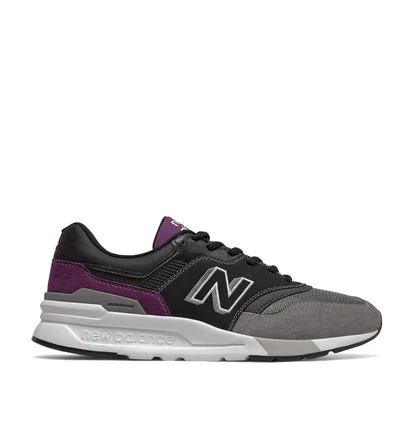 New Balance CM997 HEK (Grau / Schwarz / Lila)