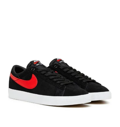 Nike SB Zoom Blazer Low GT (Schwarz / Rot)