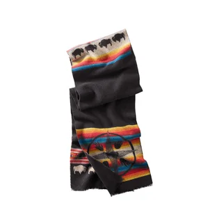 Pendleton Jacquard Muffler (Schwarz / Multi)