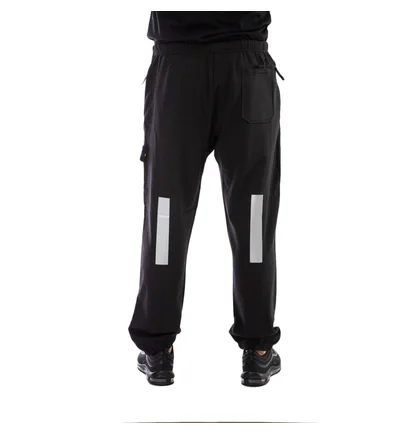 Stone Island Reflective Fleece Pants (Schwarz)